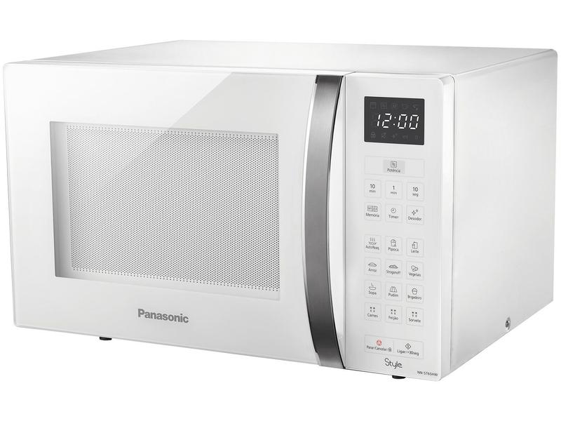 パナソニック　mNNY22662 Micro-ondas Panasonic Style com 32 Litros 900W NNST65HW - Micro